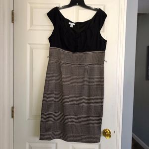 Dress Barn Houndstooth Sheath Dress